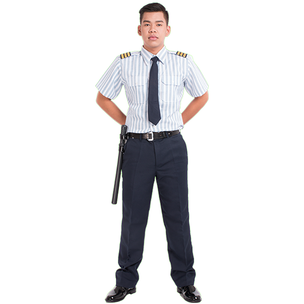 Security guard uniform and its accessories 